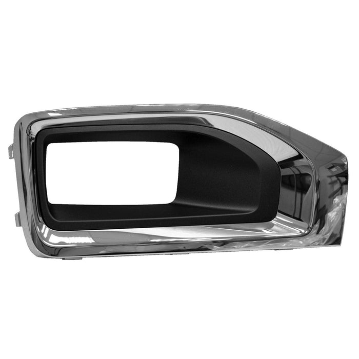 GMC Yukon/Yukon XL OEM Front Passenger Side Bumper Insert Fog Lamp Bezel For Use W/Fog Lamps Chrome - 22936427