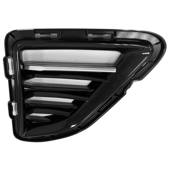Chevrolet Camaro SS Front Passenger Side Bumper Insert W/50Th Anniversary Pkg Outer Grille W/Satin Chrome Insert Convertible/Coupe - GM1039211