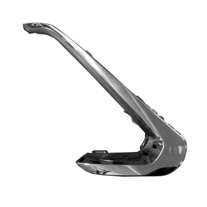 GMC Terrain SL/SLE Front Passenger Side Bumper Insert Fog Lamp Opening Trim For Use W/O Fog Lamps Chrome - GM1039221