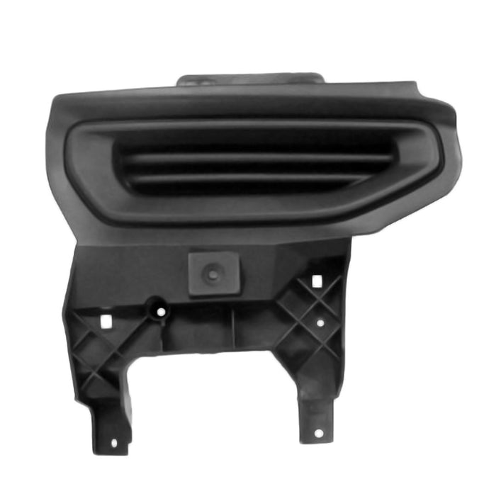 GMC Sierra 1500/1500 Limited Front Passenger Side Bumper Insert Chrome Bumper Fog Lamp Opening Cover For Use W/O Fog Lamps Textured - GM1039224