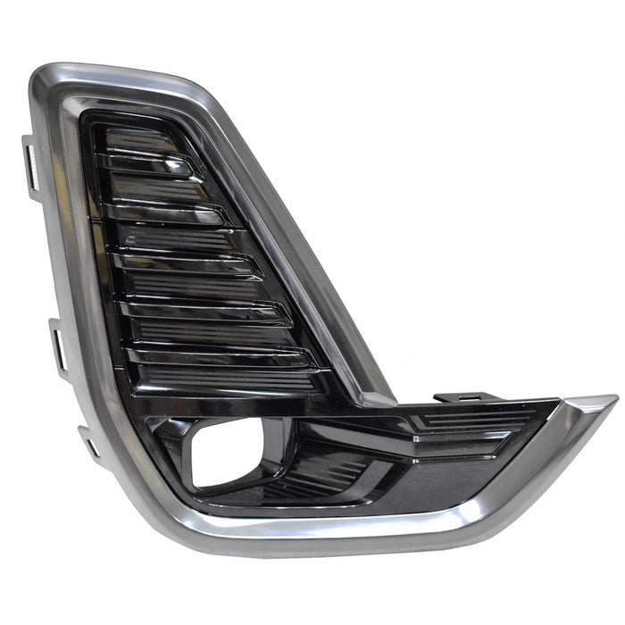 GMC Acadia Front Passenger Side Bumper Insert Fog Lamp Bezel For Use W/Fog Lamps Chrome - GM1039251