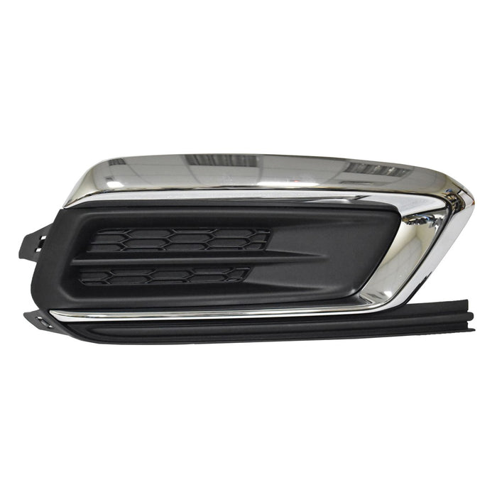 Chevrolet Cruze/Cruze Limited LT/LTZ Front Passenger Side Bumper Insert W/O Rs Pkg Fog Lamp Opening Cover W/O Daytime Running Lamps 1.4L L4 - GM1039270