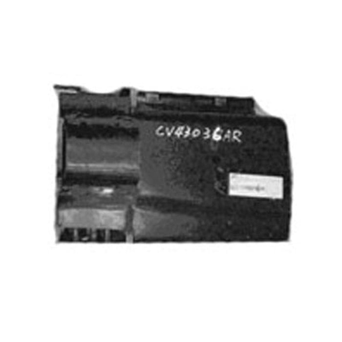 Chevrolet Express 2500/3500/GMC Savana 2500/Savana 3500 Front CAPA Certified Passenger Side Bumper Bracket W/8500 Or 8600Lb Gvw RWD - GM1067158C