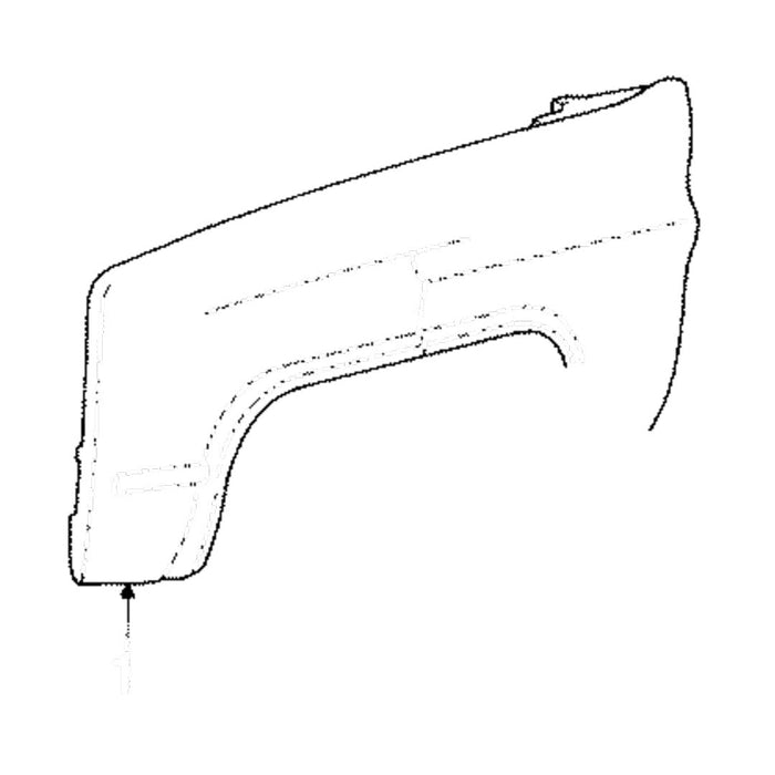 Chevrolet/GMC Suburban/Tahoe/Yukon/Yukon XL Radar Wave Sensor Bracket Grille - GM1074103