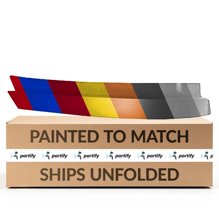 Moldura exterior del lado del pasajero de la Chevrolet Silverado 1500, panel de relleno de parachoques delantero superior a carrocería con certificación CAPA - GM1089183C