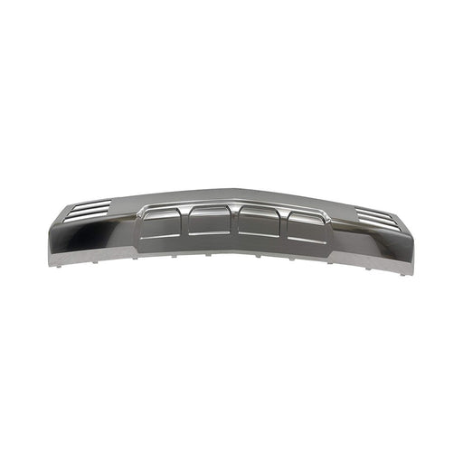 Chevrolet Silverado 1500 Front Bumper Valance Satin Chrome Without Max Tow Open Lower Slots - GM1095247