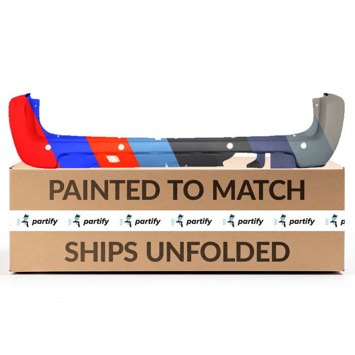 Parachoques trasero superior con orificios para sensores de Chevrolet Uplander - GM1100716