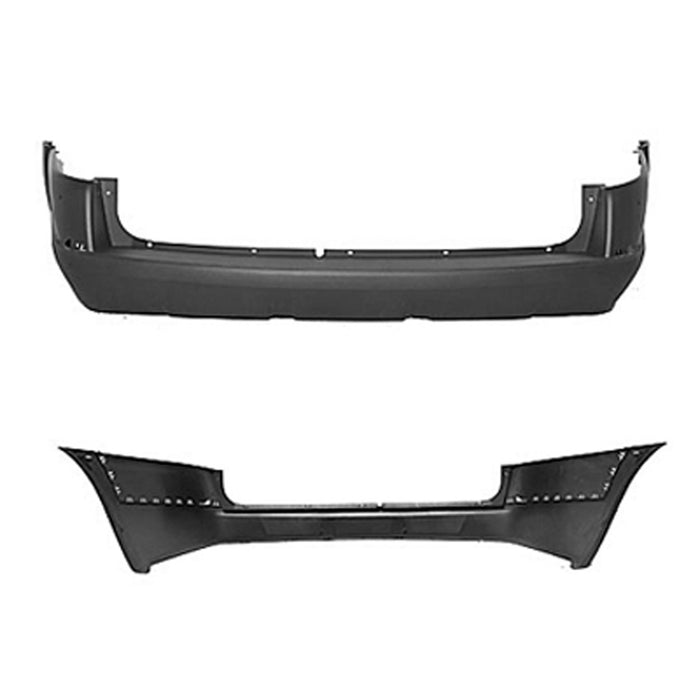 Pontiac Montana SV6 Rear Bumper W/121 Inch Wheelbase U.S. Market W/O Park Sensor - GM1100720