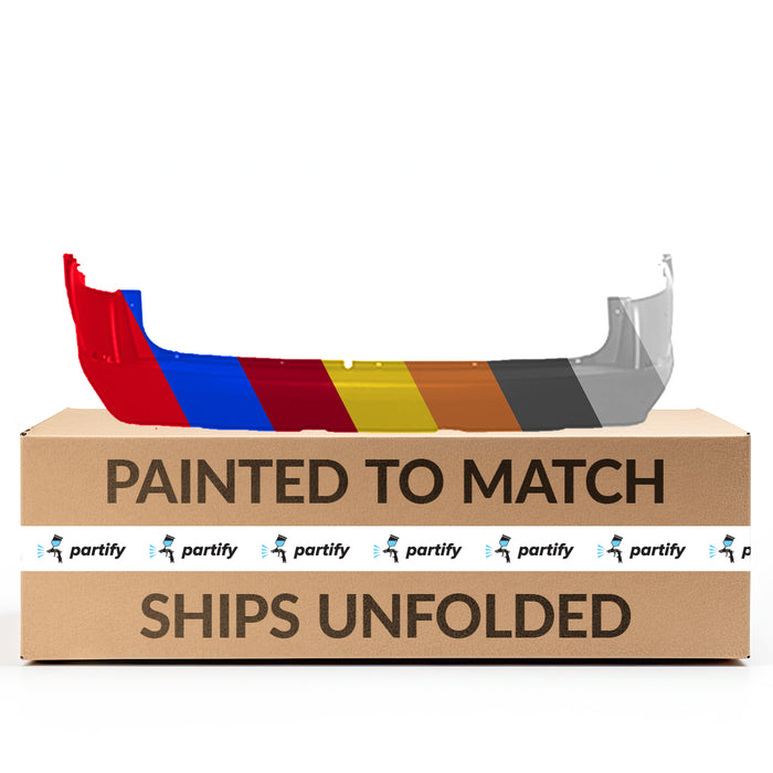 Pontiac Montana SV6 CAPA Certified Rear Bumper W/121 Inch Wheelbase U.S. Market W/O Park Sensor - GM1100720C