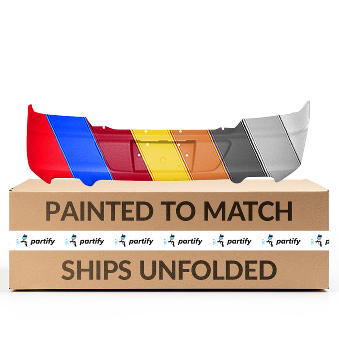 Pontiac Bonneville SLE/SSEi Rear Bumper W/O Word Bonneville Molded In Bumper Early Design - GM1100729