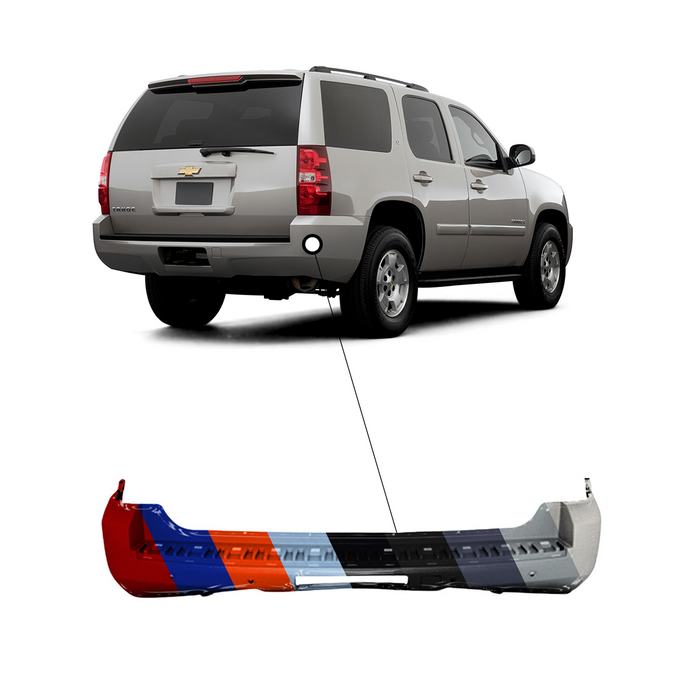 2007-2014 Chevrolet Tahoe/GMC Yukon Non-LTZ/Non-Denali Rear Bumper 2007-2014 Chevrolet Tahoe/GMC Yukon Non-LTZ/Non-Denali Rear Bumper