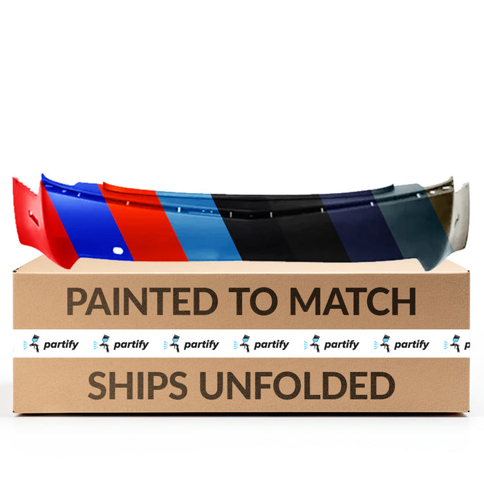 Cadillac CTS OEM Rear Bumper Without Sensor Holes - 15896232