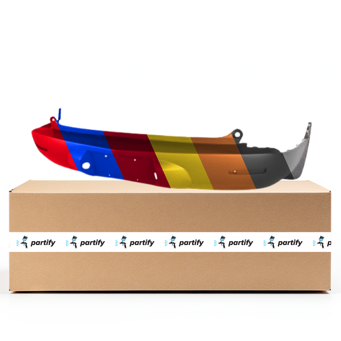 Parachoques trasero para Chevrolet Traverse sin orificios para sensores y con escape simple - GM1100841