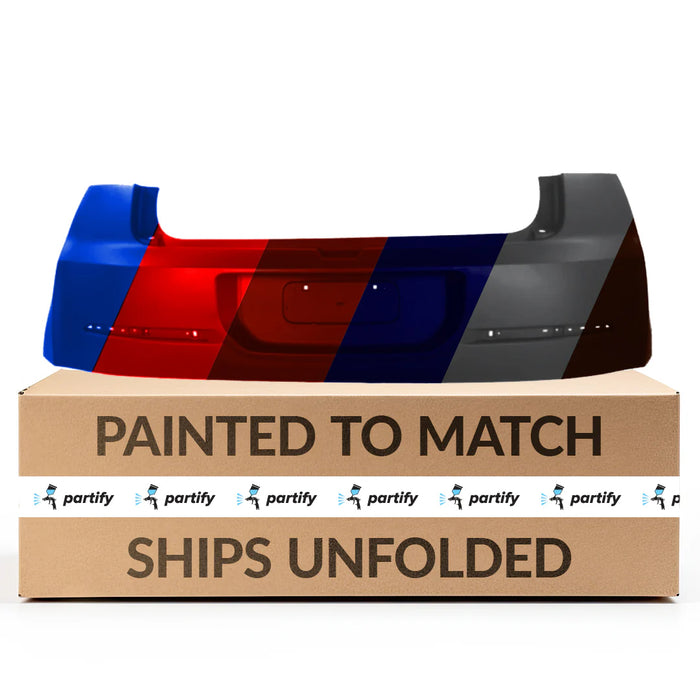 Chevrolet Volt CAPA Certified Rear Bumper Without Sensor Holes - GM1100884C