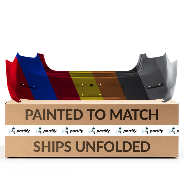 Chevrolet Malibu CAPA Certified Rear Bumper With Camera Holes & Without Sensor Holes - GM1100896C