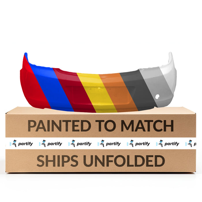 Parachoques trasero Buick Regal de primer diseño sin asistencia de estacionamiento y con orificio para gancho de remolque - GM1100909