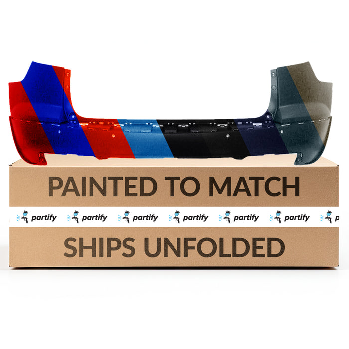 Buick Enclave CAPA Certified Rear Bumper With Sensor Holes - GM1100911C