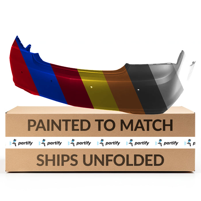 Buick LaCrosse CAPA Certified Rear Bumper Dual Exh W/Park Assist System W/O Side Object Sensor - GM1100927C