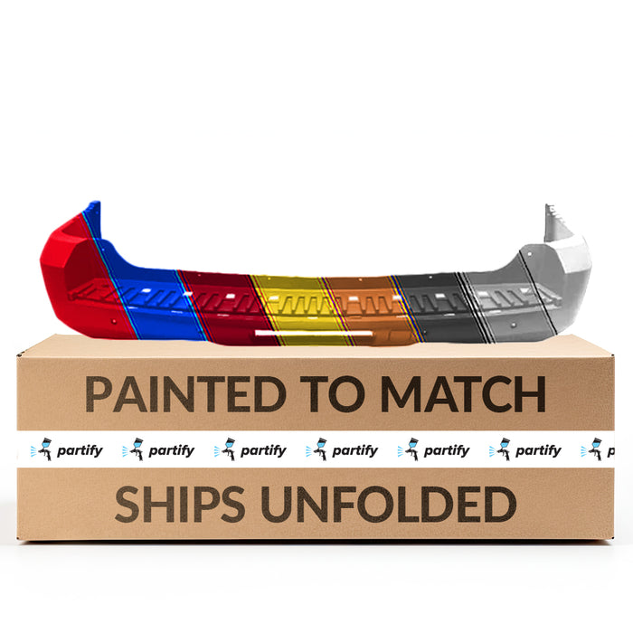 Chevrolet Suburban 1500/2500 LS/LT/GMC Yukon XL 1500 CAPA Certified Rear Bumper W/Object Sensor W/Pre-Drilled Flare Holes - GM1100938C