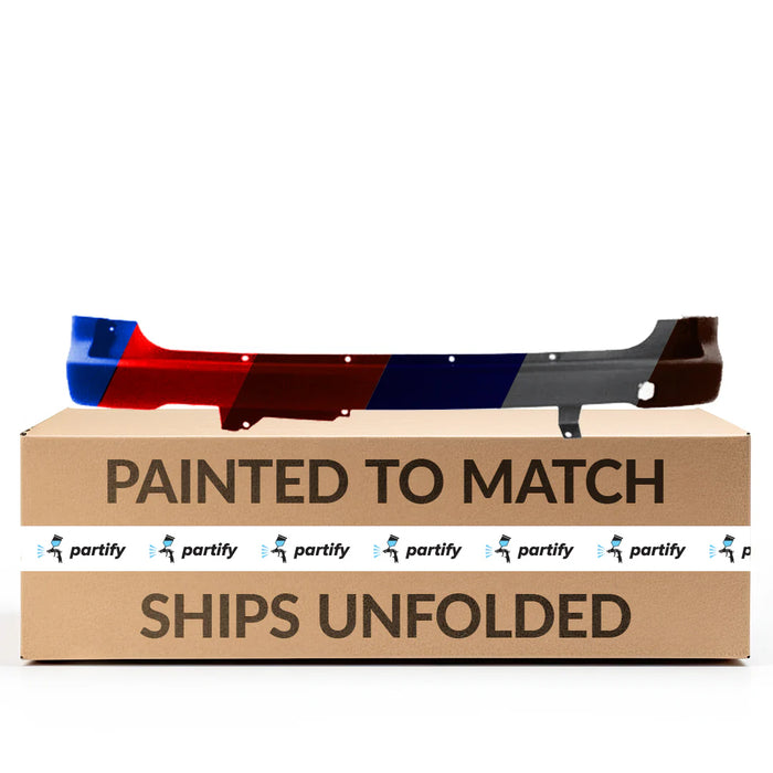 Parachoques trasero original de Chevrolet City Express sin orificios para sensores - 19317293