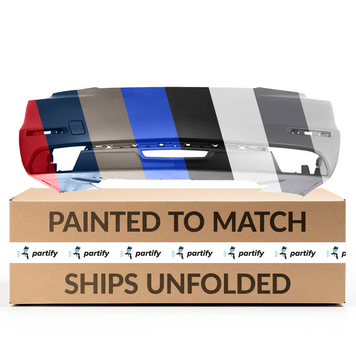 Cadillac CTS Rear Bumper Without Sensor Holes Sedan - GM1100A07