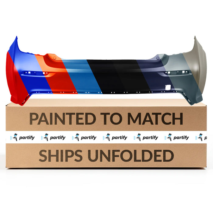 Chevrolet Sonic Hatchback Rear Bumper Without Sensor Holes & With Remote Start - GM1100A21