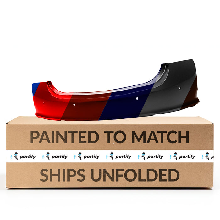 Parachoques trasero con certificación CAPA para Chevrolet Malibu/Malibu Hybrid, con orificios para sensores y sin orificios para sensores de asistencia de estacionamiento - GM1100A23C