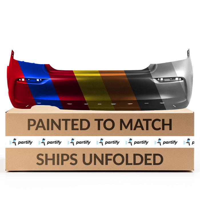 Chevrolet Sonic Sedan Rear Bumper Without Sensor Holes & Without Remote Start & With RS Package - GM1100A25