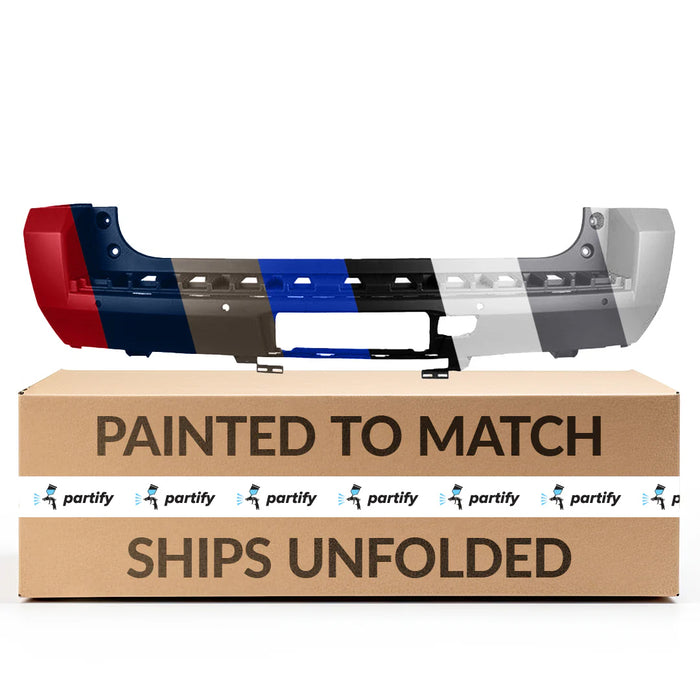 Parachoques trasero original GMC Yukon XL con orificios para sensores - 84560931