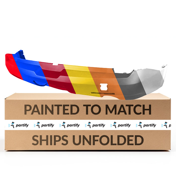 Chevrolet Traverse L/LS/LT/RS CAPA Certified Rear Bumper W/O Parking Aid Sensors 2Nd Design From Vin 196363 - GM1100A35C