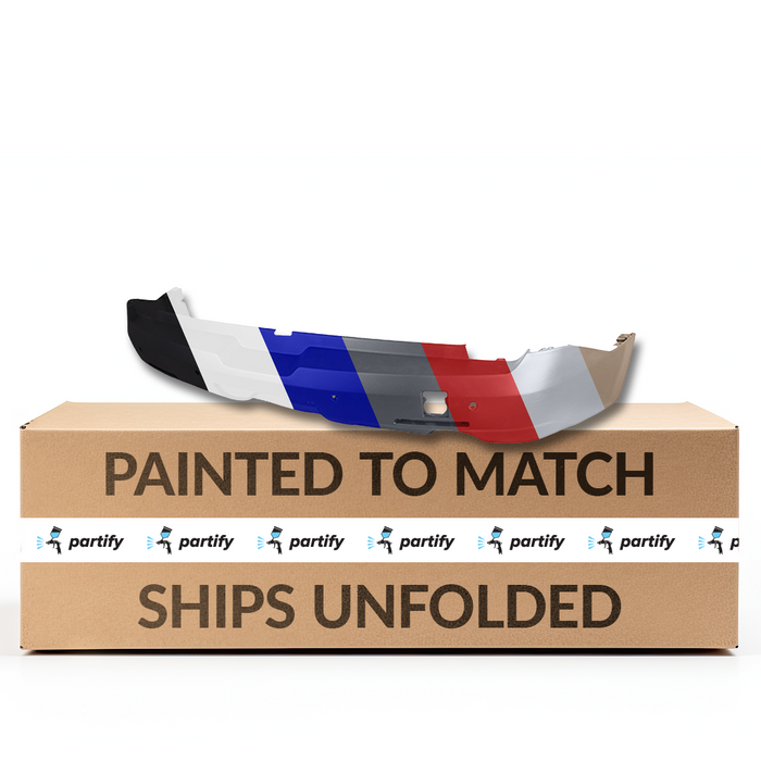 Parachoques trasero para Chevrolet Traverse L/LS/LT/RS con sensores de asistencia de estacionamiento, 2.º diseño, desde el VIN 196363 - GM1100A36