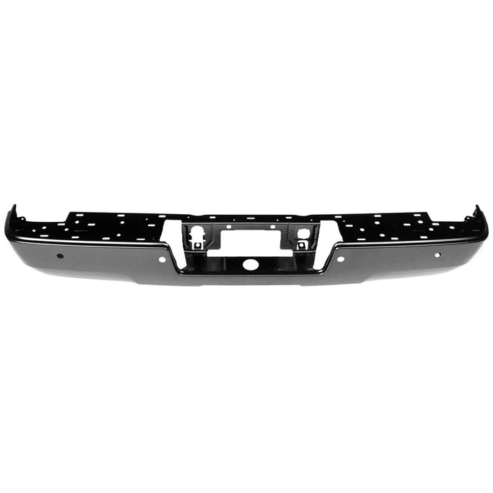 Chevrolet Silverado 1500/1500 LD/GMC Sierra 1500/Sierra 1500 Limited Rear Bumper Face Bar W/O Corner Step - GM1102564