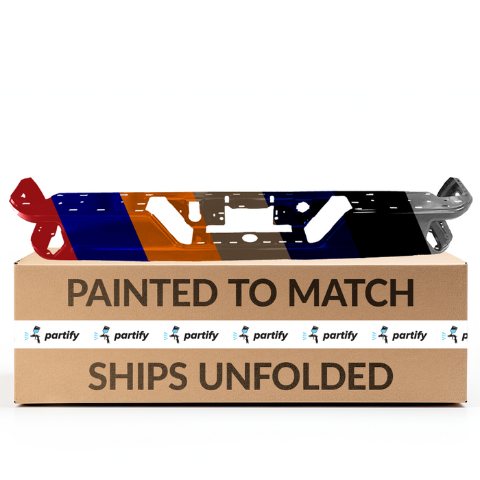 Parachoques trasero con certificación CAPA y escape simple para Chevrolet Silverado/GMC Sierra/Denali 1500/2500/3500, sin módulo de punto ciego - GM1102569C