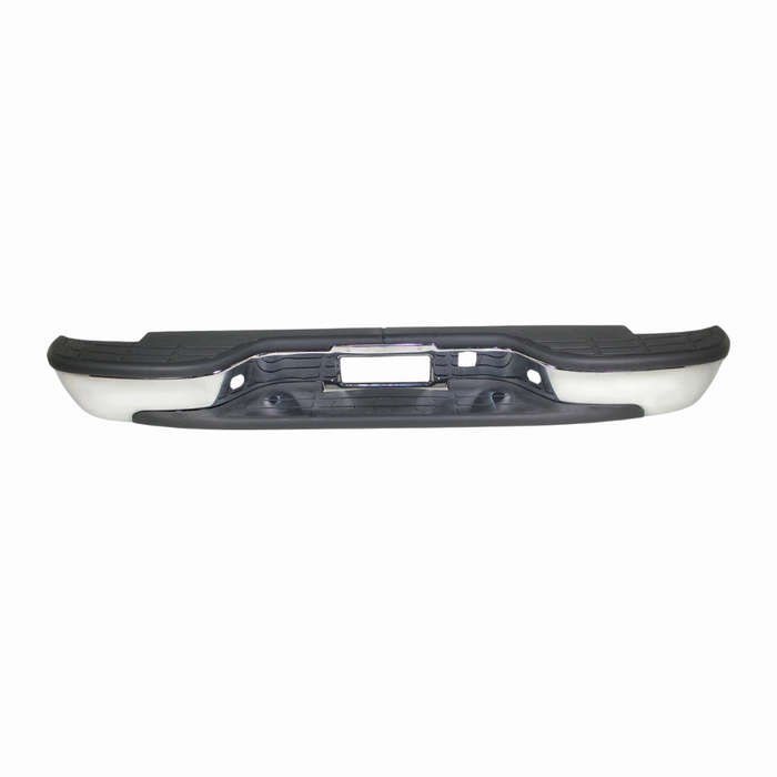 Chevrolet Silverado 1500/1500 Classic Base/Hybrid/LS/LT/WT/Z71/Hybrid/LS/LT/WT/GMC Sierra 1500/Sierra 1500 Classic Rear Bumper Assembly Dealer Installed Assembly Bright - GM1103123