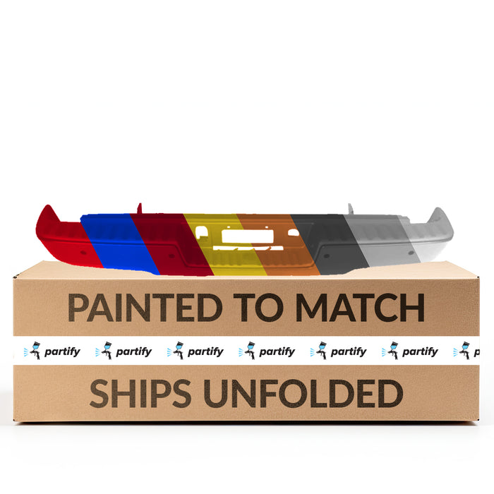 Chevrolet Silverado/GMC Sierra 1500 CAPA Certified Rear Bumper Assembly With Sensor Holes & Without Corner Step - GM1103178C