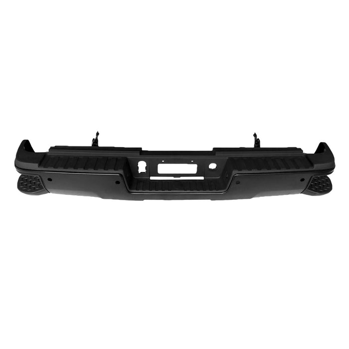 Chevrolet Silverado 2500/3500/GMC Sierra 2500/Sierra 3500 Rear Bumper Assembly Single Rear Wheels W/Hitch Bar W/Park Aid W/O Sensors - GM1103187