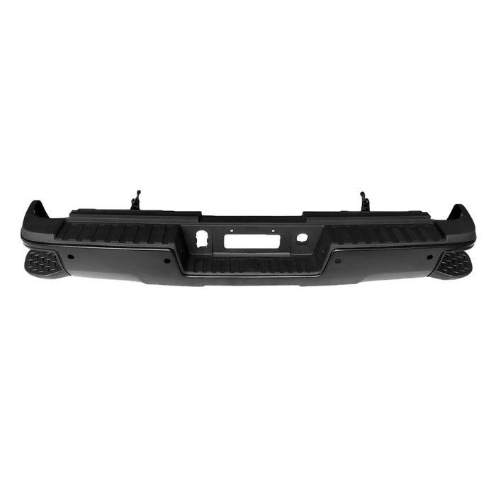 Chevrolet Silverado 2500/3500/GMC Sierra 2500/Sierra 3500 Rear Bumper Assembly Dual Rear Wheels W/Hitch Bar W/Park Aid W/O Sensors - GM1103193