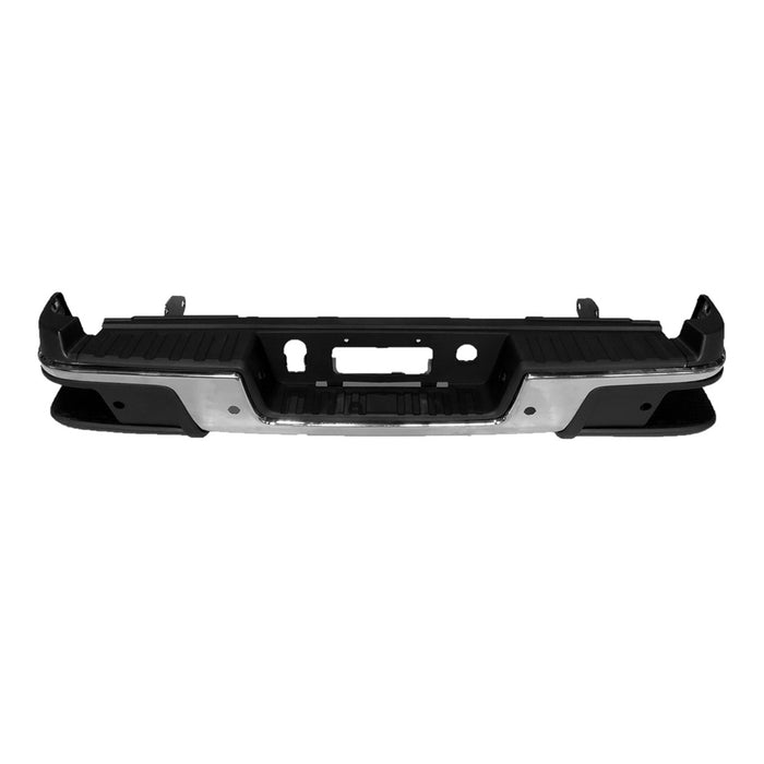 Chevrolet Colorado/GMC Canyon Rear Bumper Assembly W/Parking Sensors Chrome - GM1103206