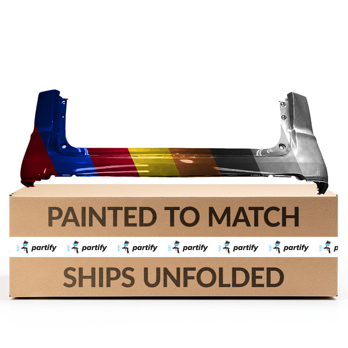 Chevrolet Traverse CAPA Certified Rear Bumper Without Sensor Holes - GM1114104C