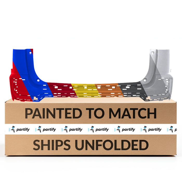 Parachoques trasero GMC Terrain con certificación CAPA y orificios para sensores - GM1114111C