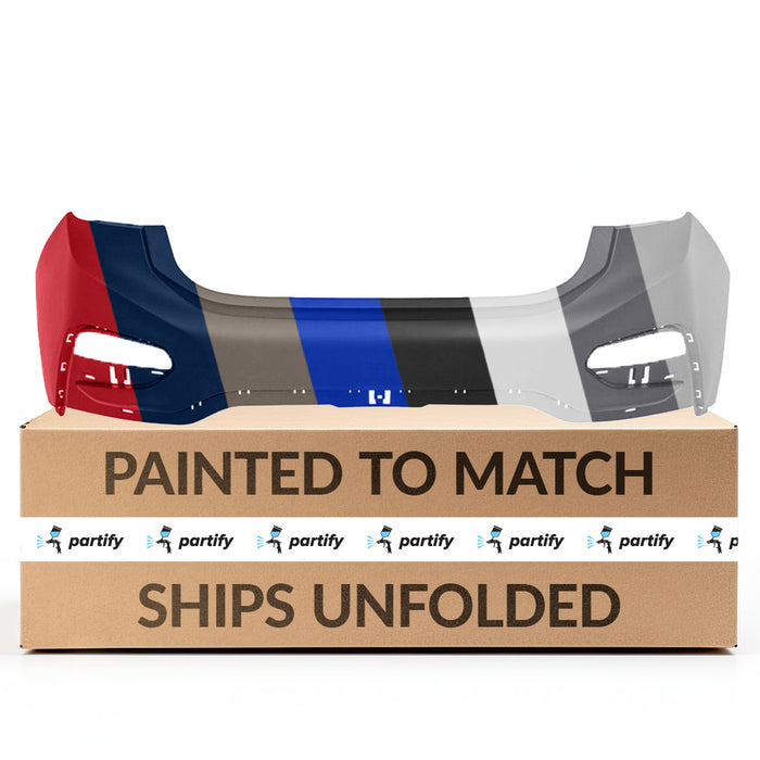 Chevrolet Cruze Sedan L/LS/LT/Premier RS CAPA Certified Rear Bumper Without Sensor Holes - GM1114114C