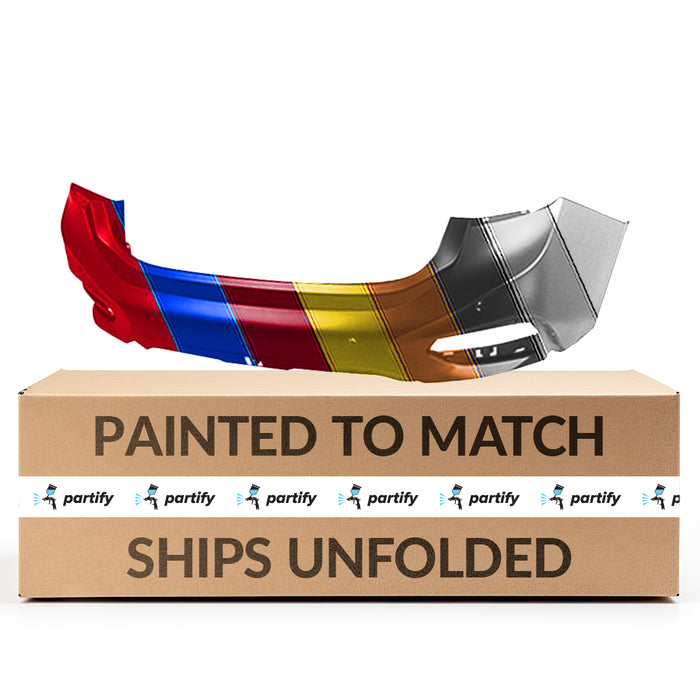 Chevrolet Cruze Sedan L/LS/LT/Premier RS OEM Rear Bumper With Sensor Holes - 42646246