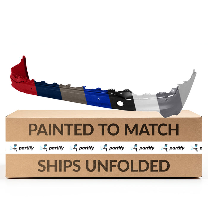 GMC Terrain CAPA Certified Rear Lower Bumper With Sensor Holes - GM1115158C