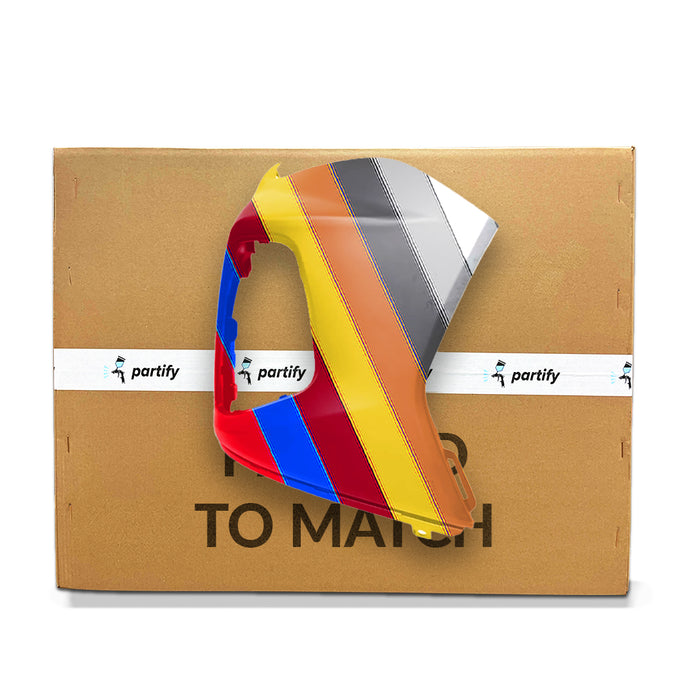 Parachoques trasero superior del lado del conductor del Chevrolet Blazer OEM - 84387087