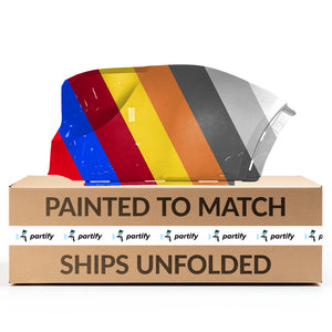 Extremo del parachoques del lado del pasajero trasero image