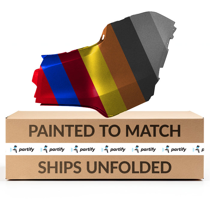 Cadillac XT5 OEM Rear Passenger Side Bumper End Without Sensor Holes & With Blind Spot Bracket - 84144327