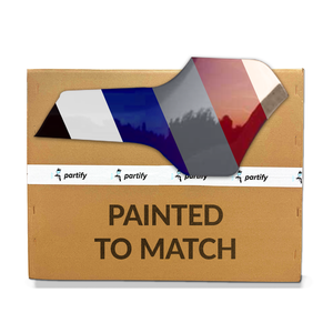 Extremo del parachoques del lado del pasajero trasero image