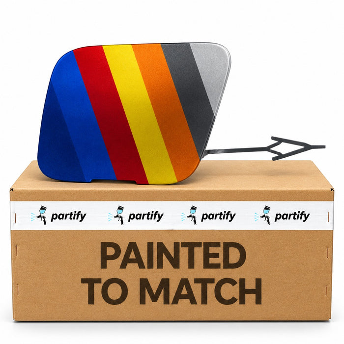 Partify painted-to-match tow hook cover graphic - GM1129119
