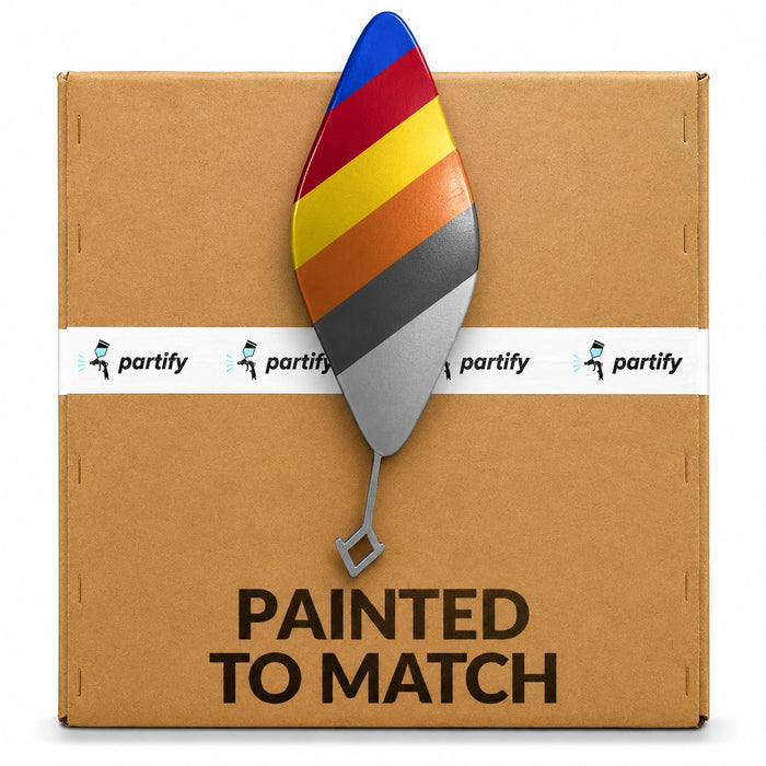 Partify painted-to-match tow hook cover graphic - GM1129131