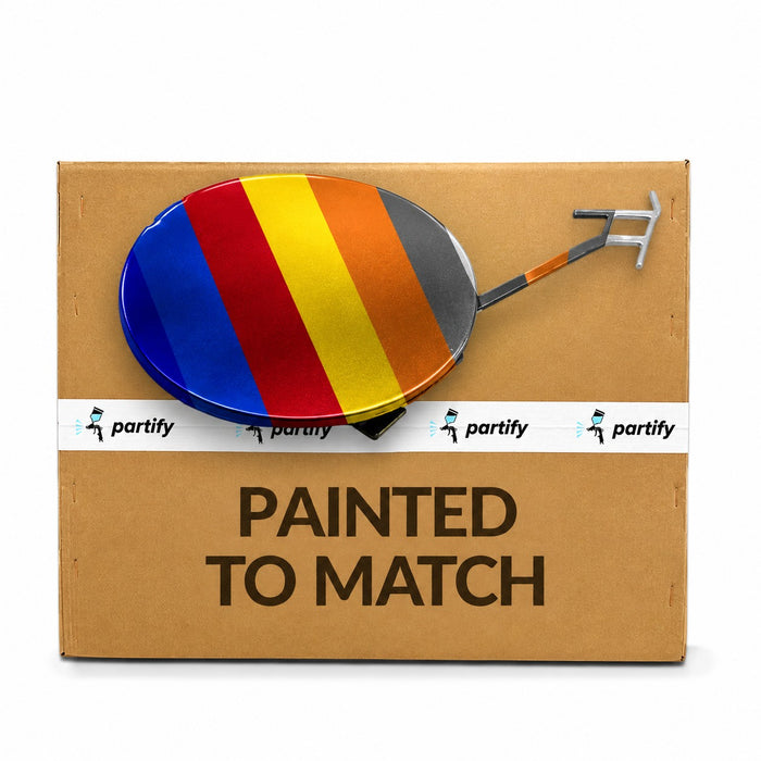 Partify painted-to-match tow hook cover graphic - GM1129155